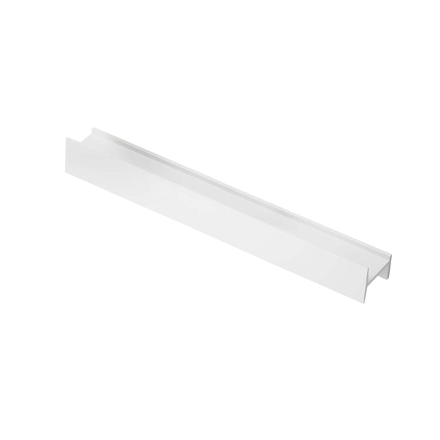 BelBagno H Collection matte white shelf 1200mm by Tilemall, isometric view