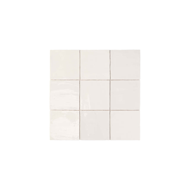 Tabarca 150x150 Gloss Blanco Subway Pressed