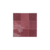 Tabarca 150x150 Gloss Granate Subway Pressed Sample