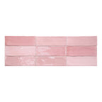 Tabarca 75x230 Gloss Rosa Subway Pressed