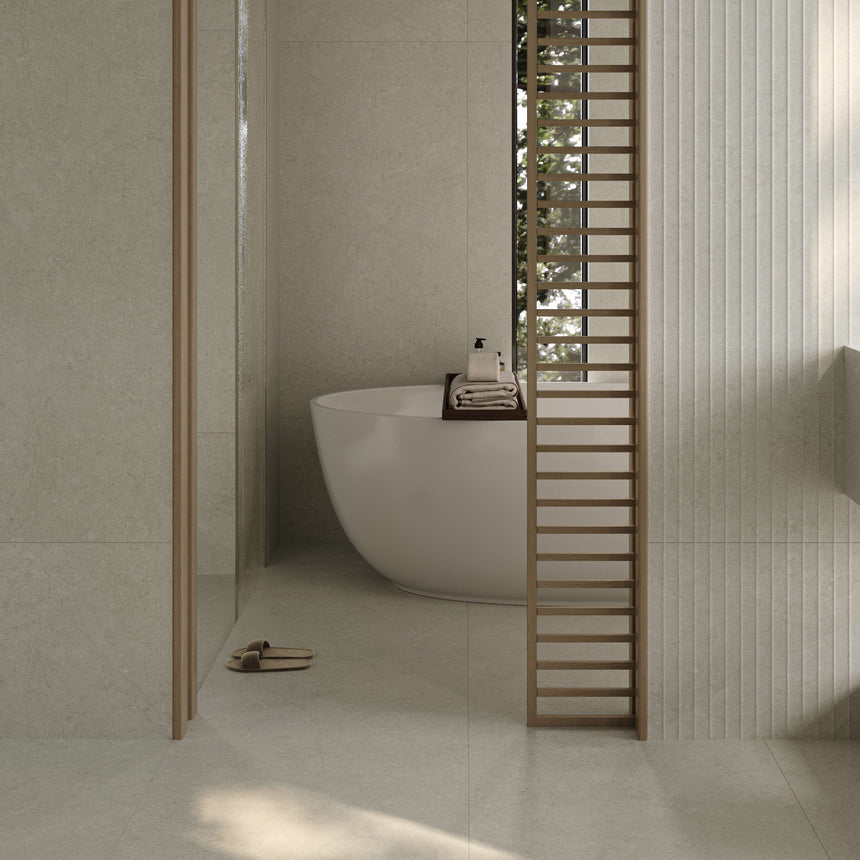 Marfil 600x600 Matt Light Stone Look Rectified