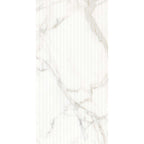 Calacatta Royal 1200x600 Silk Tech White 3D Mould Marble Look Rectified