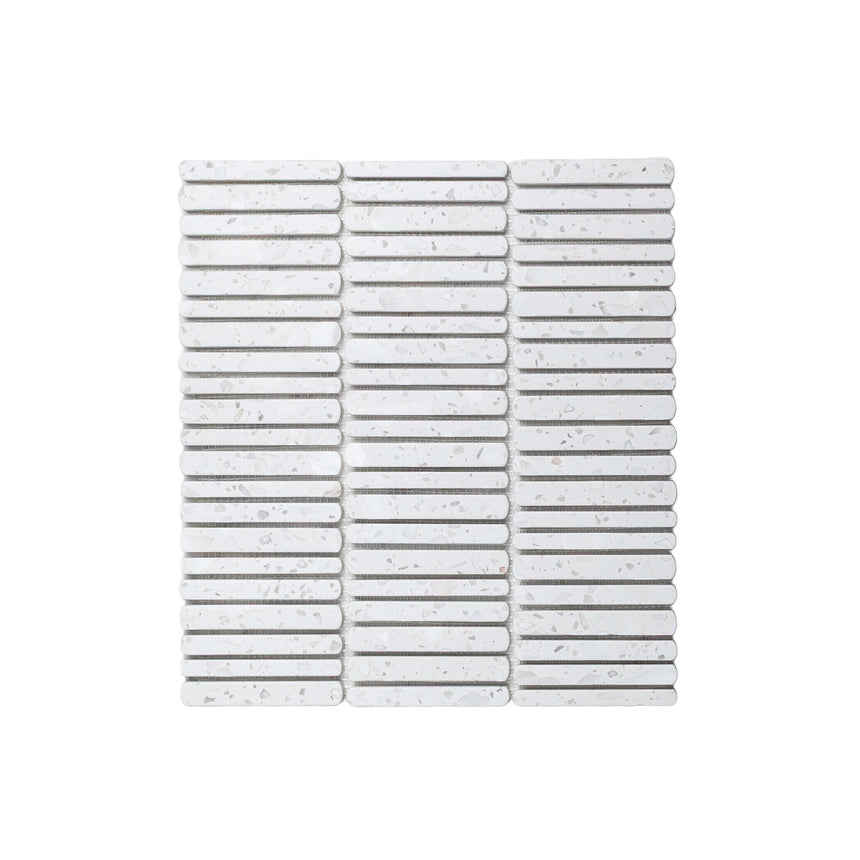 Minuet Natural Stone Mosaic Finger 327x298 Tumbled Nougat Almond