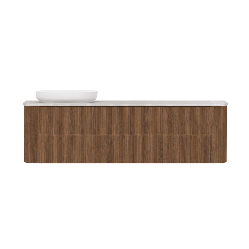 ADP Thirroul All Drawer Twin Wall Hung Vanity Durasein Solid Surface Vanity ADP
