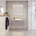 Saba Wall Hung Vanity SilkSurface Top