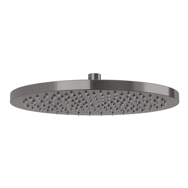 Phoenix Vivid Shower Rose 300mm Round Brushed Carbon, product view