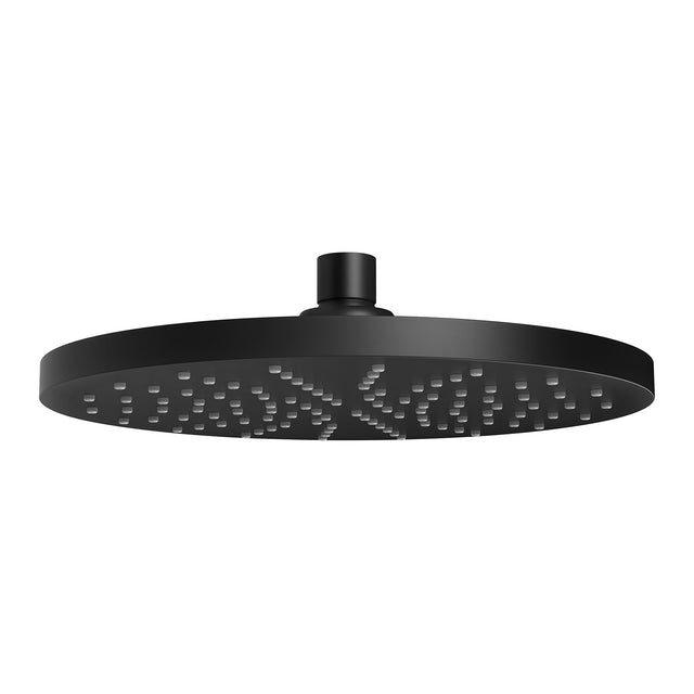 Phoenix Vivid Shower Rose 230mm Round Matte Black, product view