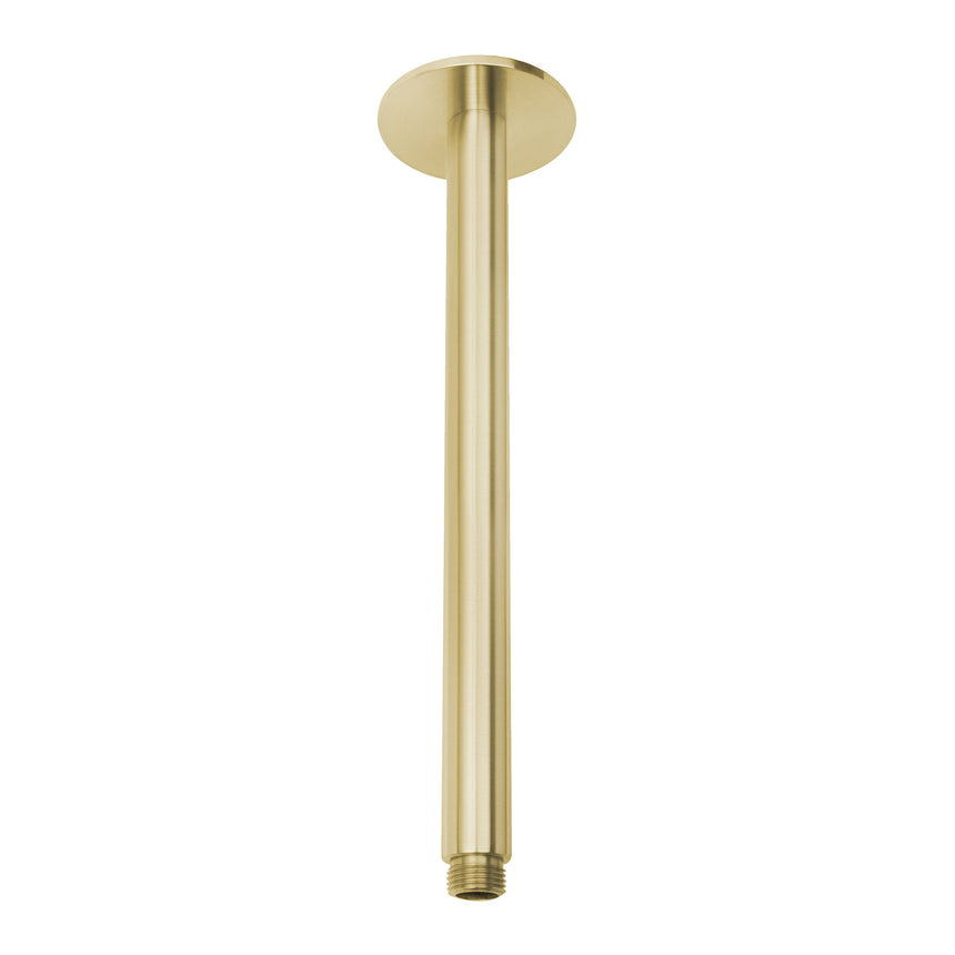 Phoenix Vivid Ceiling Arm 300mm Brushed Gold, product view