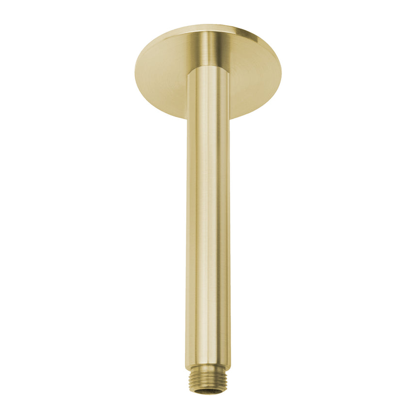 Phoenix Vivid Ceiling Arm 150mm Brushed Gold, product view