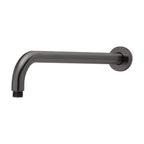 Phoenix Vivid Shower Arm 400mm Round Brushed Carbon