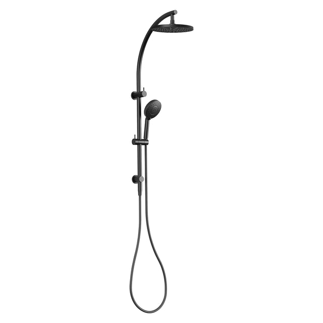 Phoenix Vivid Twin Shower Matte Black, product view
