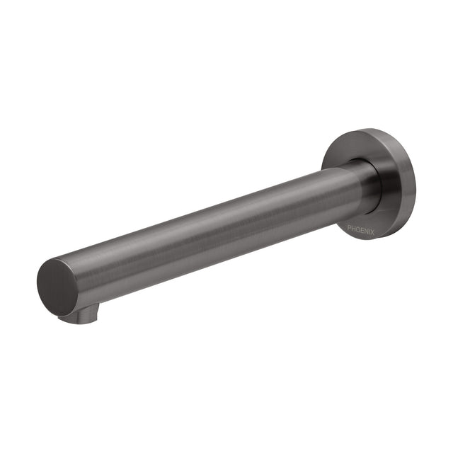 Phoenix Vivid Wall Bath Outlet 200mm Brushed Carbon, product view