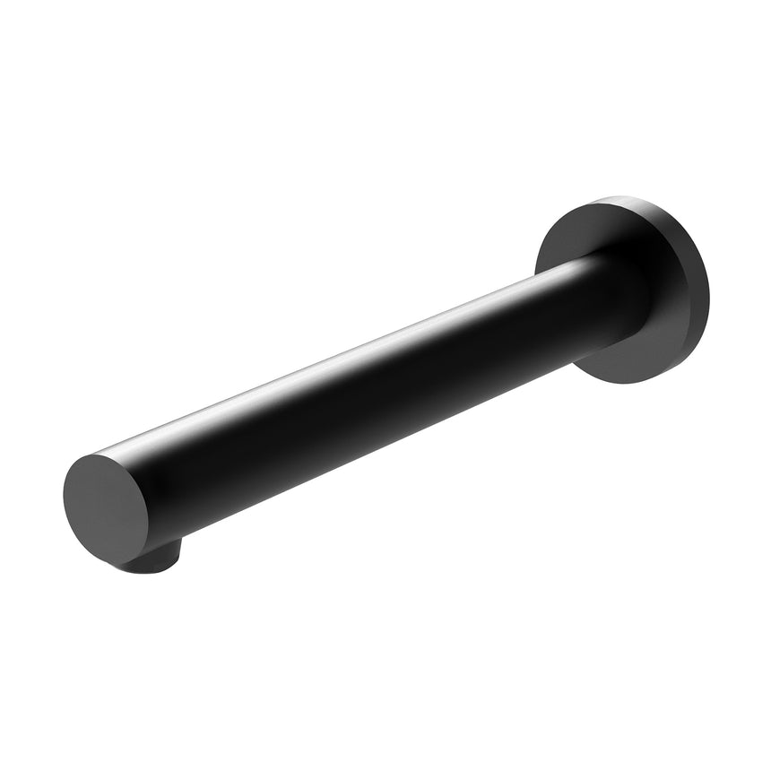 Phoenix Vivid Wall Bath Outlet 200mm Matte Black, product view