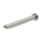 Phoenix Vivid Wall Bath Outlet 32 x 300mm Angled Brushed Nickel