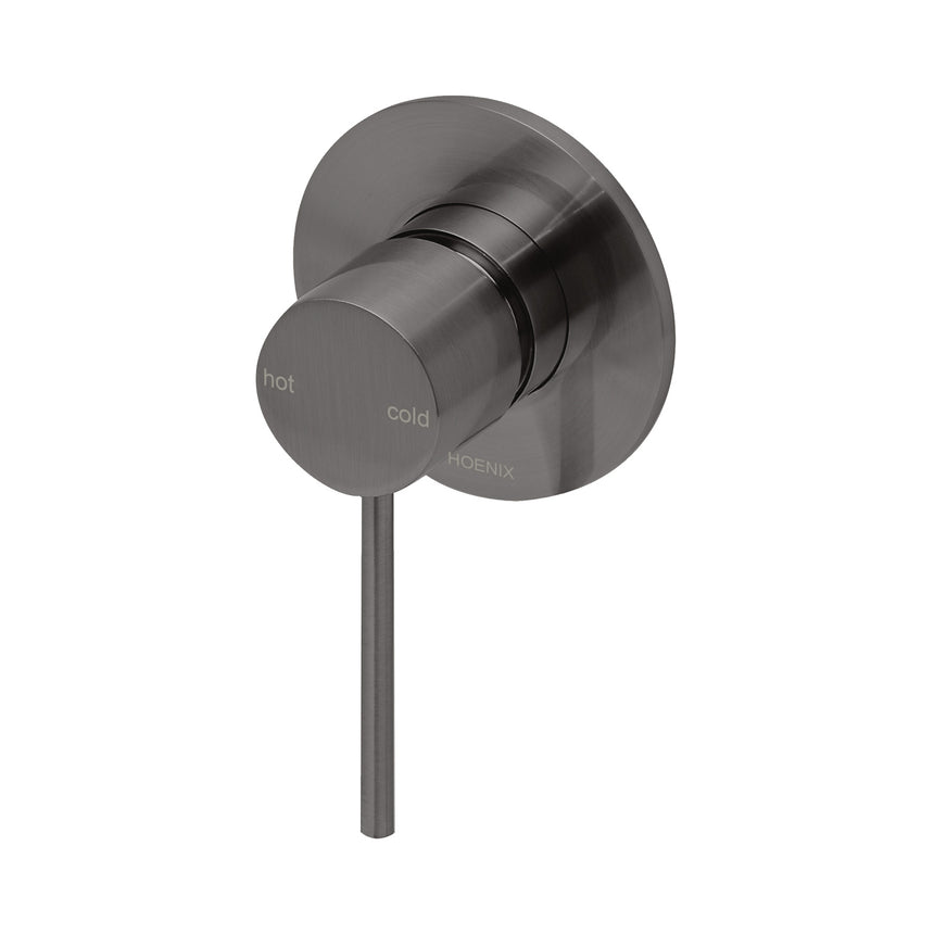 Phoenix Vivid Slimline SwitchMix Shower / Wall Mixer Brushed Carbon, additional product view