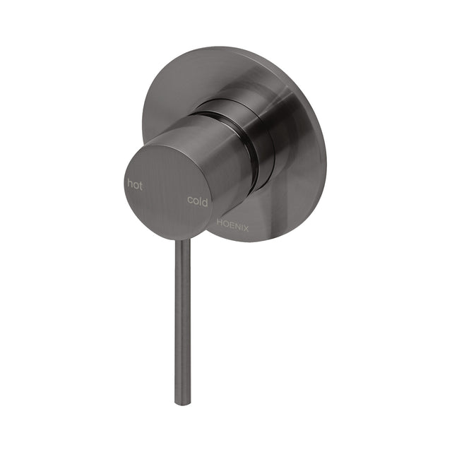Phoenix Vivid Slimline SwitchMix Shower / Wall Mixer Brushed Carbon, product view