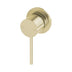 Phoenix Vivid Slimline SwitchMix Shower / Wall Mixer 60mm Backplate Brushed Gold
