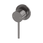 Phoenix Vivid Slimline SwitchMix Shower / Wall Mixer 60mm Backplate Brushed Carbon