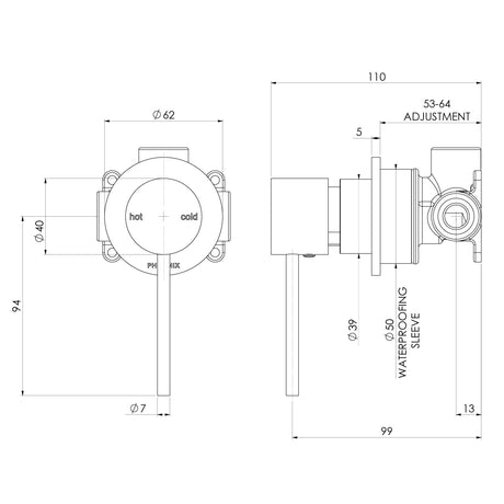 VS2807-Vivid-Slimline-SwitchMix-Shower-Wall-Mixer-60mm-Backplate-Fit-Off-Kit