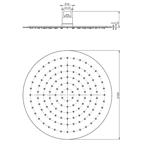 VS5000_Vivid_Slimline_Shower_R