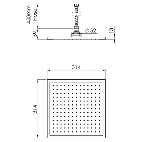 VS5091_Vivid_Slimline_Flush_Mount_Cei