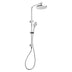 Phoenix Vivid Slimline Twin Shower Chrome