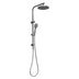 Phoenix Vivid Slimline Twin Shower Brushed Carbon