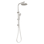 Phoenix Vivid Slimline Twin Shower Brushed Nickel