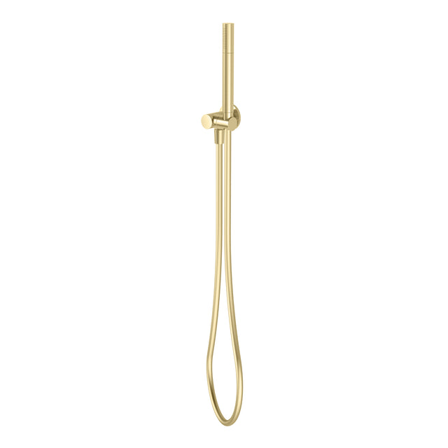 Phoenix Vivid Slimline Microphone Hand Shower Brushed Gold, product view