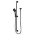Phoenix Vivid Slimline Extended Rail Shower Matte Black