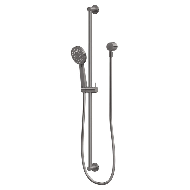 Phoenix Vivid Slimline Extended Rail Shower Brushed Carbon, product view
