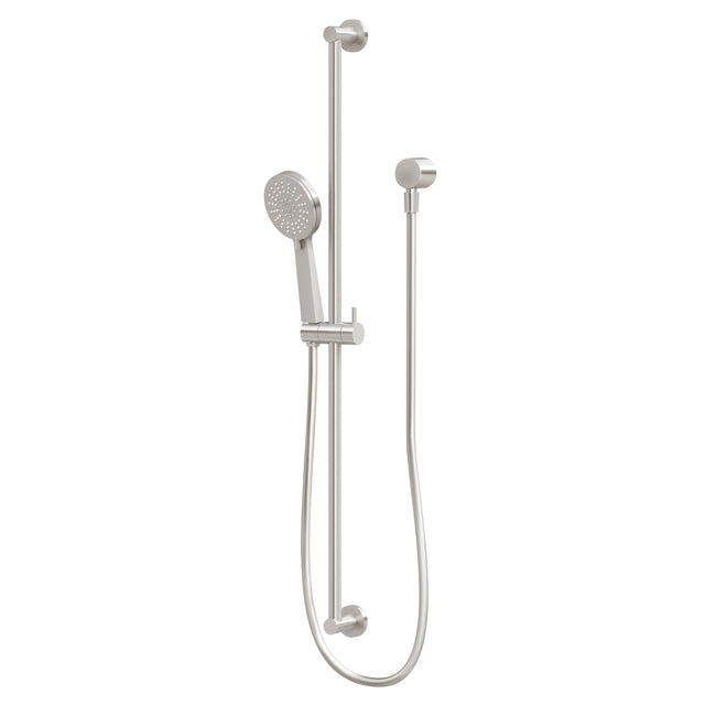 Phoenix Vivid Slimline Extended Rail Shower Brushed Nickel, product view