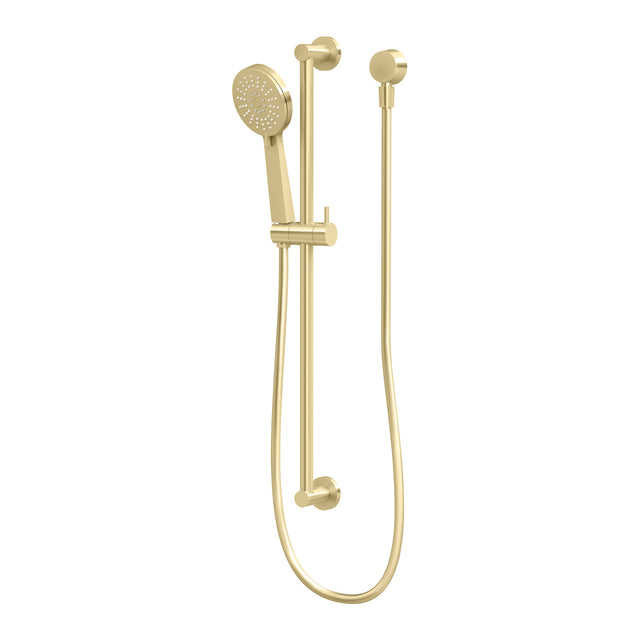Phoenix Vivid Slimline Rail Shower Brushed Gold, product view