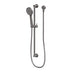 Phoenix Vivid Slimline Rail Shower Brushed Carbon