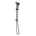 Phoenix Vivid Slimline Water Through Rail Shower Matte Black