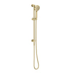 Phoenix Vivid Slimline Water Through Rail Shower Brushed Gold