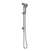 Phoenix Vivid Slimline Water Through Rail Shower Brushed Carbon