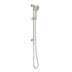 Phoenix Vivid Slimline Water Through Rail Shower Brushed Nickel