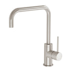 Phoenix Vivid Slimline Sink Mixer 220mm Squareline Brushed Nickel