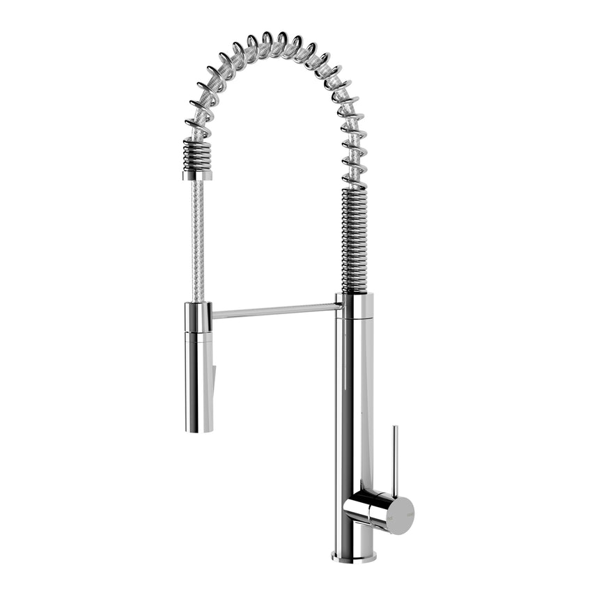 Phoenix Vivid Slimline Tall Spring Sink Mixer 200mm Chrome, product view