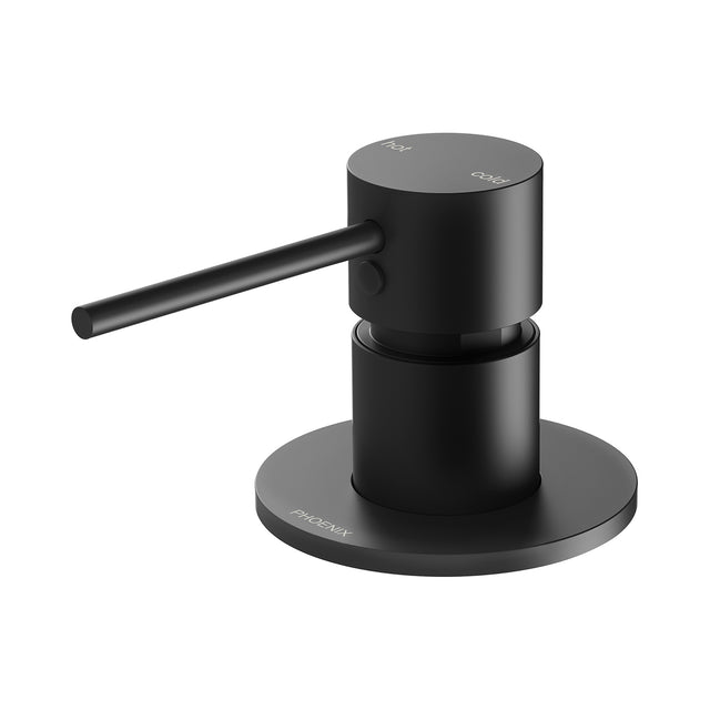 Phoenix Vivid Slimline Hob Mixer Matte Black, product view