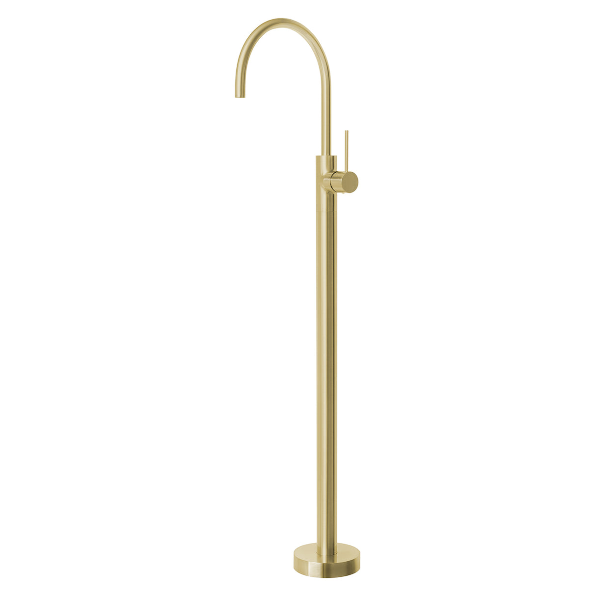 Phoenix Vivid Slimline Floor Mounted Bath Mixer Brushed Gold 3D Viewer