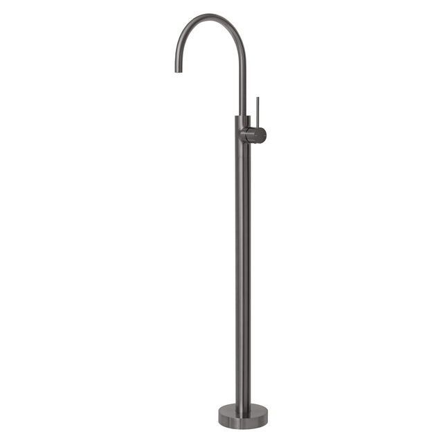 Phoenix Vivid Slimline Floor Mounted Bath Mixer Brushed Carbon, product view