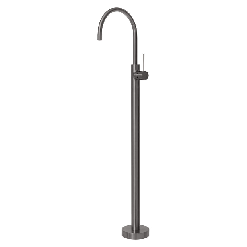 Phoenix Vivid Slimline Floor Mounted Bath Mixer Brushed Carbon, product view