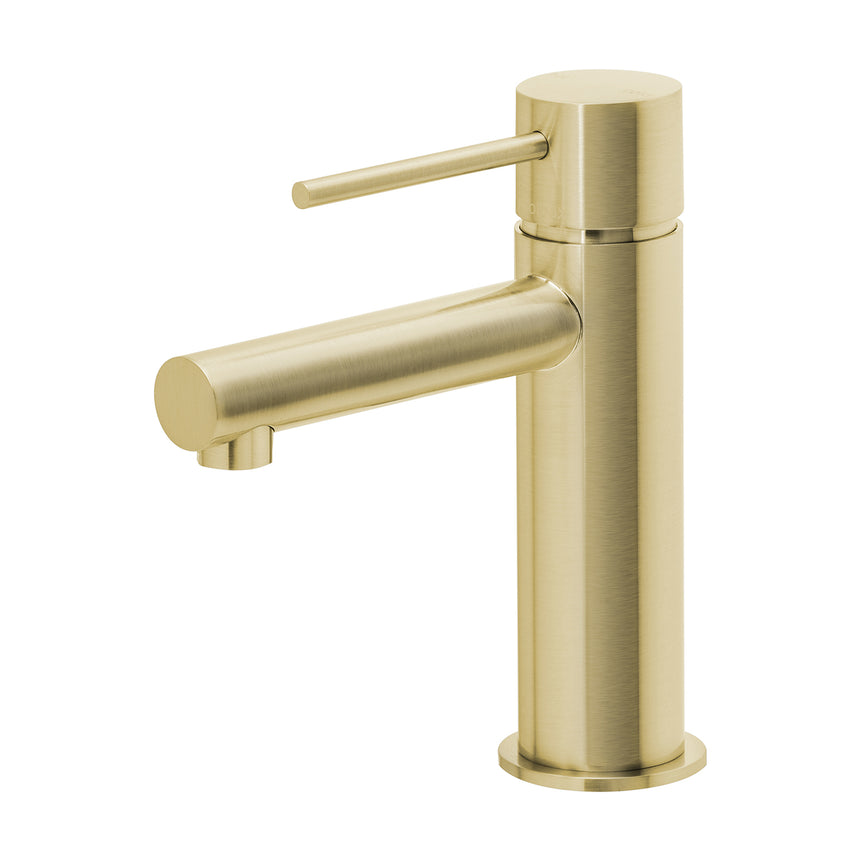 Phoenix Vivid Slimline Basin Mixer Brushed Gold, product view