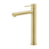 Phoenix Vivid Slimline Vessel Mixer Brushed Gold