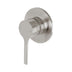 Phoenix Vivid Slimline Oval SwitchMix Shower / Wall Mixer Brushed Nickel