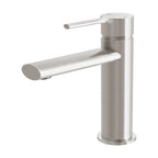 Phoenix Vivid Slimline Oval Basin Mixer Brushed Nickel