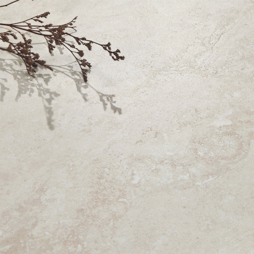 Ankara Travertine Cross Cut 1200x600 Matt White Travertine Look Tiles Tilemall