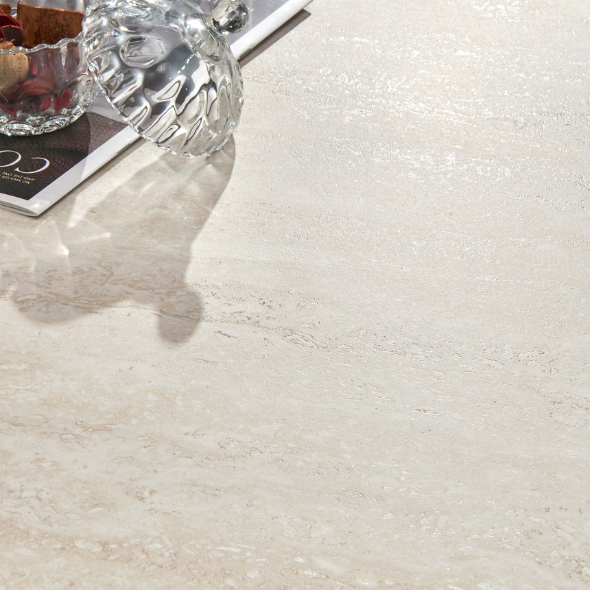 Ankara Travertine Vein Cut 1200x600 Matt White Travertine Look Tiles Tilemall